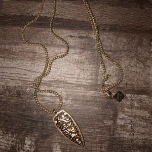 Kendra Scott Caged Arrowhead Necklace